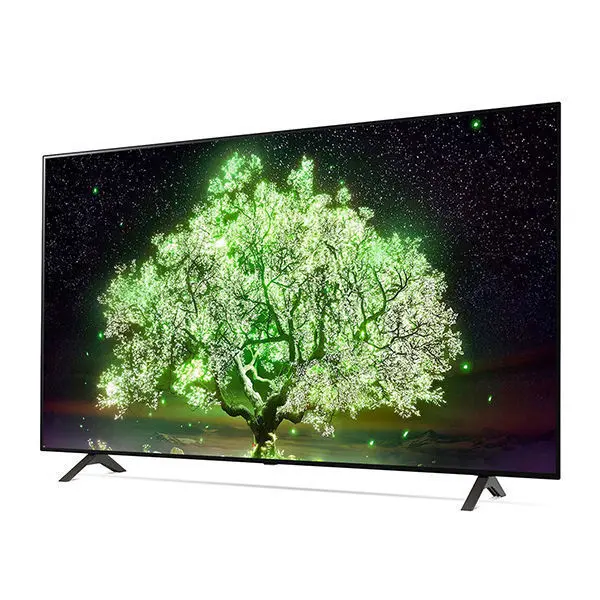 شاشة ال جي 65 بوصة OLED Smart 4K والمزود بتقنية Active HDR ونظام تشغيل WebOS بالإضافة إلى تقنية Smart AI ThinQ وتقنية تعتيم البكسل موديل OLED65A1PVA