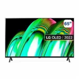 شاشة ال جي 65 بوصة OLED Smart 4K والمزود بتقنية Active HDR ونظام تشغيل WebOS بالإضافة إلى تقنية Smart AI ThinQ وتقنية تعتيم البكسل موديل OLED65A26LA