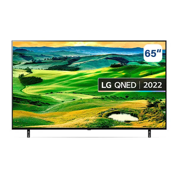 شاشة ال جي 65 بوصة ONED Smart 4K والمزود بتقنية Active HDR ونظام تشغيل WebOS بالإضافة إلى تقنية Smart AI ThinQ وتقنية تعتيم البكسل موديل 65QNED806QA