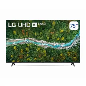 شاشة ال جي 75 بوصة Smart 4K والمزود بتقنية Active HDR ونظام تشغيل WebOS مع ريموت ماجيك 75UP7760PSB