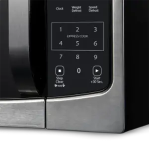 ميكروويف سوناي 38 سليك، 38 لتر، 1500 وات، فضي واسود 