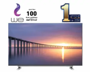 شاشة توشيبا 4K سمارت بدون فريم 50 بوصة ، ريسيفر داخلي 50U5965EA