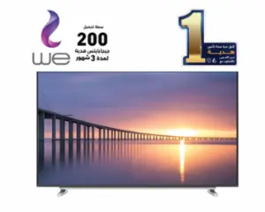 شاشة توشيبا 4K سمارت بدون فريم 65 بوصة ، ريسيفر داخلي 65U5965EA