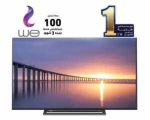 شاشة توشيبا 4K بدون فريم 55 بوصة أندرويد ، تدعم الواي فاي 55U7950EA-S