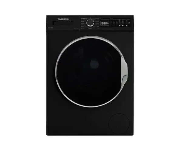 غسالة ملابس تورنيدو 7 كجم ، مجفف 5 كيلو ، أسود TWV-FN712BKDA