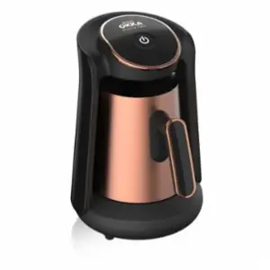 ماكينة صنع قهوة تركي ارزوم اوكا مينيو برو، 480 وات، اسود/نحاسي