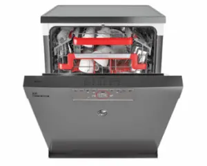 غسالة أطباق هوفر 16 فرد ، 60 سم ، شاشة ديجيتال ، 12 برنامج ، استانلس HDPN4S603PX-EGY