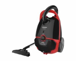 مكنسة كهربائية تورنيدو 1600 وات ، فلتر هيبا ، أسود × أخضر ، برتقالي ، أحمر TVC-1600M